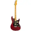 Image de Sire Larry Carlton S7 Flamed Maple New Gen See Through Red guitare électrique