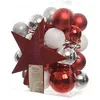 Image de Decoris Set DE 32 Boules de Noël+cimier de Sapin Coloris/Tailles Assortis Xmas