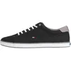 Image de Tommy Hilfiger Baskets Vulcanisées Homme Chaussures, Noir (Black), 41