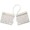 Image de R-Go Split, Clavier Ergonomique, Bluetooth 5.0, avec Logiciel Anti-TMS, AZERTY Français, Design Ergonomique avec Clavier divisé, Compatible avec Windows/Mac, Blanc