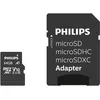 Image de Philips Ultra Speed Carte microSDXC Card 64 Go + Adaptateur SD UHS-I U1, Vitesse de Lecture jusqu'à 80 Mo/s, A1 Fast App Performance, V10, Carte mémoire pour Smartphones, Tablette, PC, vidéo Full HD