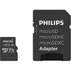 Image de Philips Ultra Speed Carte microSDXC Card 128 Go + Adaptateur SD UHS-I U1, Vitesse de Lecture jusqu'à 80 Mo/s, A1 Fast App Performance, V10, Carte mémoire pour Smartphones, Tablette, PC, vidéo Full HD