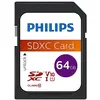 Image de Philips Ultra Speed Carte SDXC 64 Go UHS-I U1, Vitesse de Lecture jusqu'à 80 Mo/s, V10, Carte mémoire pour Appareil Photo, Tablette, Ordinateur Personnel, Lecteur de Carte, vidéo Full HD