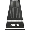 Image de KOTO - Tapis de Fléchettes Checkout Oche + Oche 285 x 80 cm, INCL. Indicateur de Score, Antidérapant, Tapis Flechette Sol