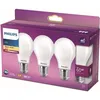 Image de Ampoules LED Philips - Pack de 3 - 60W - Blanc chaud