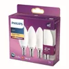 Image de Ampoules LED PHILIPS - Pack de 3 - E27 40W - Blanc chaud - Classe F