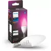 Image de Ampoule LED connectée PHILIPS HUE E14 White&Color Ambiance Flamme