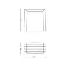 Image de Philips myGarden Shades applique d'extérieur E27 gris