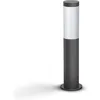 Image de Lampadaire extérieur sur poteau - UTRECHT - Poteau anthracite - 1x20 W - Haute tension