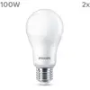 Image de Philips LED E27 13 W 1 521 lm 2 700 K mate x2