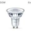 Image de Philips Ampoule LED GU10 4,6W 390lm 840 claire 36° 6 pièces