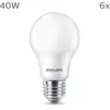 Image de Philips ampoule LED E27 4,9W 470lm 2 700K mate x6
