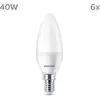 Image de Philips bougie LED E14 4,9W 470 lm 2 700K mate x6