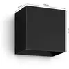 Image de Philips Hue applique d'extérieur LED Resonate, noir, RGBW, IP44