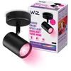 Image de WiZ Spot Connecté Wi-FI couleur IMAGEO 1x5W 2200-6500K, Noir, fonctionne avec Alexa, Google Assistant et Apple HomeKit
