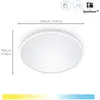 Image de Plafonnier LED WiZ SuperSlim CCT Ø55cm blanc