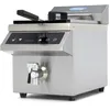 Image de Maxima Friteuse - 8 L - 1 panier - induction - avec robinet de vidange