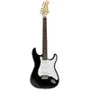 Image de Fazley FST118BK guitare électrique noire