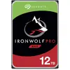Image de Seagate IronWolf Pro 12 To, Disque dur interne NAS HDD, CMR 3,5" SATA 6 Gbit/s, 256 Mo de mémoire cache, pour NAS RAID, services Rescue valables 3 ans (ST12000NE0008)