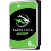 Image de Seagate BarraCuda, 6 To, Disque dur interne HDD   3,5" SATA 6 Gbit/s 5 400 tr/min, 256 Mo de mémoire cache, pour PC de bureau et portable (ST6000DM003)