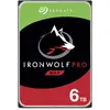 Image de Seagate IronWolf Pro 6 To, Disque dur interne NAS HDD, CMR 3,5" SATA 6 Gbit/s, 256 Mo de mémoire cache, pour NAS RAID, services Rescue valables 3 ans (ST6000NE000)