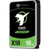 Image de Seagate Exos X18, 16 To, Disque dur interne d’entreprise HDD, CMR 3,5'', Hyperscale SATA 6 Go/s 7200 TR/Min 512e 4Kn Fast Format Faible Latence avec Cache amélioré Référence (ST16000NM000J)