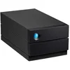 Image de LaCie 2big Raid USB-C 60TB Disque Dur Externe HDD, Enterprise HDD, 3.5", Raid 0/1, USB-C, PC & Mac, Data Rescue Service (STHJ60000800)