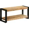 Image de vidaXL Meuble TV 90x30x40 cm Bois de manguier massif