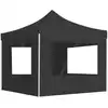 Image de vidaXL Tente de réception pliable à parois Aluminium 3 x 3m Anthracite