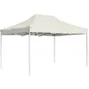 Image de vidaXL Tente de réception pliable Aluminium 4,5x3 m Crème