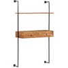 Image de vidaXL Bureau mural 90x40x170 cm Bois d'acacia solide