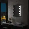 Image de vidaXL Miroir mural à LED pour salle de bains 60x80 cm