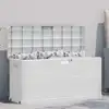 Image de vidaXL Boîte de rangement de jardin 280 L Gris clair