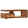 Image de vidaXL Bois d'Acacia Solide Table Basse Table d'Appoint Bout de Canapé Chambre à Coucher Table de Salon Salle de Séjour Intérieure 100x45x33 cm