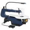 Image de vidaXL Scie à Chantourner Electrique avec Pédale et Lampe LED Outils de Bricolage Découpe Travaux de Coupe Meulage Polissage Atelier 125 W