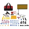 Image de vidaXL Kit de Débosselage sans Peinture Outil de Réparation Carrosserie Extracteur de Bosse Pistolet à Colle Voiture Véhicule Garage 75 pcs