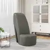 Image de vidaXL Chaise en forme de chaussure à talon haut Gris Similicuir