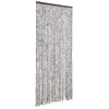 Image de vidaXL Moustiquaire Rideau de Porte Protection Contre Insectes Chenille Ecran contres Mouches Moustiques Imperméable Maison Mobile Caravane 100x220 cm Marron et Beige
