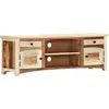 Image de vidaXL Meuble TV 120 x 30 x 40 cm Bois de récupération massif