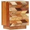 Image de vidaXL Table de Chevet Bois de Récupération Massif Armoire de Chevet Table de Nuit Commode Bout de Canapé Chambre à Coucher Maison 40x30x50 cm