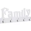 Image de vidaXL Porte-manteau mural FAMILY 74x29,5 cm