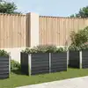 Image de vidaXL Jardinière surélevée Anthracite 160x80x77 cm Acier galvanisé