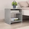 Image de vidaXL Table de chevet Gris béton 40x30x40 cm Bois d'ingénierie