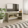 Image de vidaXL Meuble TV Chêne sonoma 80x40x40 cm Bois d’ingénierie