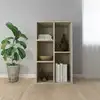 Image de vidaXL Bibliothèque/Buffet Chêne sonoma 50x25x80 cm Bois d’ingénierie