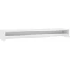 Image de vidaXL Support de moniteur Blanc 100 x 24 x 13 cm Bois d'ingénierie