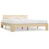 Image de vidaXL Cadre de lit sans matelas 180x200 cm bois massif de pin