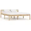 Image de vidaXL Cadre de lit sans matelas bois massif de pin 140x200 cm