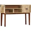 Image de Table console 115x30x76 cm Bois de manguier massif brut
