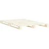 Image de vidaXL Cadre de lit de Palette sans Matelas 200x200 cm Bois Massif pin